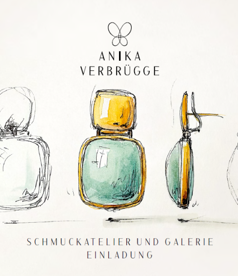 Schmuckatelier und Galerie Einladung